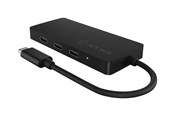 USB hub - ICY BOX IB-HUB1429-CPD USB hub - 4 porttia - USB 3.2 - Musta - 60710