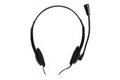 Kuulokkeet - LogiLink Stereo Kuulokkeet   2x 3.5 mm headphone jack boom Mikrofoni eco box - HS0052