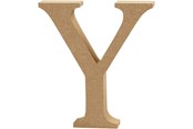 Askartelu- ja taidetarvikkeet - Creativ Company Kirjain Y MDF 8cm 1kpl. - 56384
