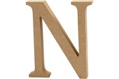 Askartelu- ja taidetarvikkeet - Creativ Company Kirjain N MDF 8cm 1 kpl. - 56373