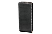 Puhelin - Kannet ja kotelot - Hama Mobil Laukku for Samsung Wave II Flip-Front Musta Leather - 00109411