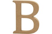 Askartelu- ja taidetarvikkeet - Creativ Company Kirjain B MDF 8cm 1kpl. - 56361
