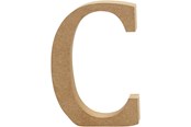 Askartelu- ja taidetarvikkeet - Creativ Company Kirjain C MDF 8cm 1kpl. - 56362