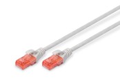 Verkkokaapelit - DIGITUS CAT 6 U-UTP Patch Cord - 30m - Harmaa - 30m - DK-1617-300