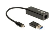 Verkkokortit (verkkosovittimet, tulostuspalvelimet jne.) - Inter-Tech IT-732 USB Type C LAN Adapter - 88885593