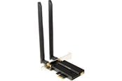 Verkkokortit (verkkosovittimet, tulostuspalvelimet jne.) - Inter-Tech DMG-36 Wi-Fi 6E + BT 5.2 PCIe -sovitin - 5400Mbps - 88888165