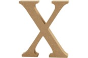 Askartelu- ja taidetarvikkeet - Creativ Company Kirjain X MDF 13cm 1kpl. - 56333