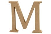 Askartelu- ja taidetarvikkeet - Creativ Company Letter m MDF 13cm 1pc. - 56322