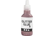 Harrastustarvikkeet - Creativ Company Glitter glue Pinkki 25ml - 318290