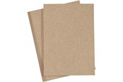 Paperit, valokuvapaperit ja tarrat - Creativ Company Paperi Natural A4 120gr 20kpl. - 218016