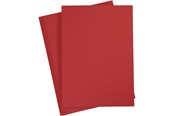 Paperit, valokuvapaperit ja tarrat - Creativ Company Paper Red A4 80gr 20pcs. - 218013