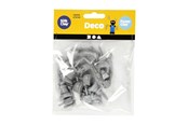 Luovat leikit - Creativ Company Robotit Parts Harmaa 19st. - 78277