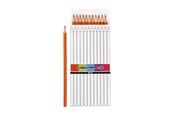 Kirjoitus- ja piirustustarvikkeet - Creativ Company Triangular colored pencils - Oranssi 12pcs. - 38571