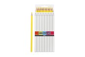 Kirjoitus- ja piirustustarvikkeet - Creativ Company Triangular colored pencils - Keltainen 12pcs. - 38570