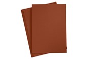 Paperit, valokuvapaperit ja tarrat - Creativ Company Colored Cardboard Coffee Ruskea A4 20 Sheets - 21125