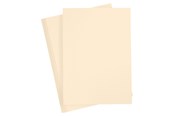 Paperit, valokuvapaperit ja tarrat - Creativ Company Colored Cardboard Sand Väri A4 20 sheets - 21128