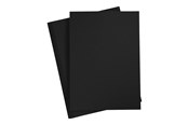 Paperit, valokuvapaperit ja tarrat - Creativ Company Creotime - cardboard - A4 - 20 sheets - coal Musta - 21127