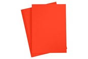 Paperit, valokuvapaperit ja tarrat - Creativ Company Colored Cardboard Clear Punainen A4 20 sheets - 21114