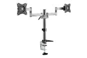 Näytön kiinnitys - LogiLink Dual Näytön kiinnitys 13–27" aluminum arm length: 342 mm - BP0077