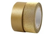 Teipit ja Liimat - Creativ Company Self-adhesive glitter film / masking tape - 25220