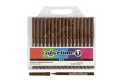 Harrastustarvikkeet - Creativ Company Ruskea markers 18st. - 373542