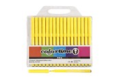 Harrastustarvikkeet - Creativ Company Lemon Keltainen markers 18st. - 373537