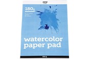 Harrastustarvikkeet - Creativ Company Watercolor Block Valkoinen A4 180gr 20 Sheets - 22107