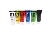 Luovat leikit - Creativ Company A-Color - Akryylimaali - Kiiltävä (6 x 20 ml) - 32003