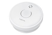 Smart Home - Älykoti - LogiLink Smoke detector with replaceable zinc carbon battery 1 year battery - SC0015