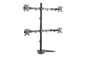 Näytön kiinnitys - LogiLink Quad monitor stand 13–32" steel arm length: each 460 mm - BP0046