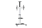 Seinäkiinnitys, AV-kiinnikkeet & AV-kalusteet - LogiLink TV/monitori-kärry 37-70" korkeussäädettävä, enintään 50 kg. - Max 50 kg - recommended for 70" - BP0025