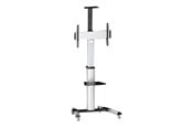 Seinäkiinnitys, AV-kiinnikkeet & AV-kalusteet - LogiLink TV/monitori-kärry 37-70" korkeussäädettävä, enintään 50 kg. - Max 50 kg - recommended for 70" - BP0025