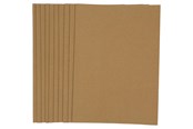 Paperit, valokuvapaperit ja tarrat - Creativ Company Ribbed Cardboard Väri 120gr 10 Sheets - 21963
