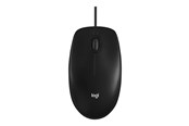 Hiiret - Logitech M100 - mouse - full Koko - USB - Hiiri - Optinen - 3 painiketta - Musta - 910-006652
