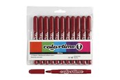 Harrastustarvikkeet - Creativ Company Wine Punainen Jumbo markers 12st. - 37353