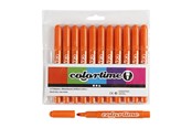 Harrastustarvikkeet - Creativ Company Oranssi Jumbo markers 12st. - 37338