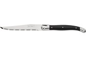 Keittiövälineet - Jean Dubost Musta veitsi 1,2mm Laguiole - JL0010014L02002