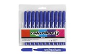 Harrastustarvikkeet - Creativ Company Sininen Jumbo markers 12pcs. - 37333