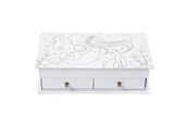 Askartelu- ja taidetarvikkeet - Creativ Company Korurasia papier-mâché-tekniikalla tehtynä, jossa on merenneito ja peili. - 50440