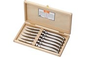 Keittiövälineet - Jean Dubost Knive m stålhåndtag 2.5mm 6stk Laguiole - JL0060084L06017