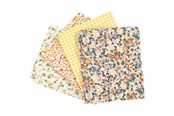 Askartelu- ja taidetarvikkeet - Creativ Company Patchwork Fabric Keltainen 45x55cm 4pcs. - 441830