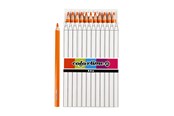 Harrastustarvikkeet - Creativ Company Triangular Jumbo colored pencils - Oranssi 12pcs. - 38171