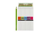 Harrastustarvikkeet - Creativ Company Triangular Jumbo colored pencils - Light Vihreä 12pcs - 38178