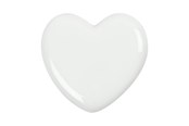 Askartelu- ja taidetarvikkeet - Creativ Company Glass Heart - White 1st. - 558500