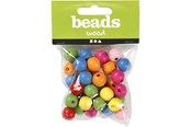 Luovat leikit - Creativ Company Wooden Helmet Mix 12mm 22gr - 571241