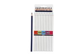 Harrastustarvikkeet - Creativ Company Triangular colored pencils - dark Sininen 12pcs. - 38577