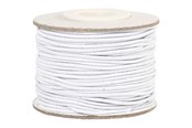 Harrastustarvikkeet - Creativ Company Elastic Thickness 1mm Valkoinen 25m - 41030