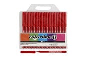 Harrastustarvikkeet - Creativ Company Punainen markers 18st. - 373540