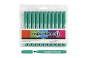 Harrastustarvikkeet - Creativ Company Bright Vihreä Jumbo markers 12pcs. - 37357
