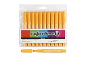 Harrastustarvikkeet - Creativ Company Warm Keltainen Jumbo pens 12pcs. - 37350